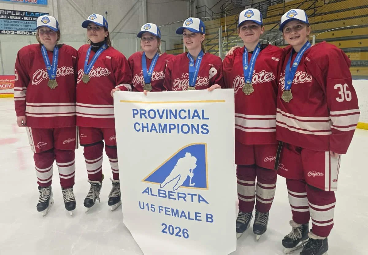 3Cs Coyotes strike gold at U15 B provincials