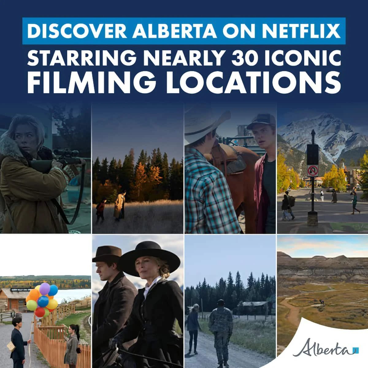Netflix spotlight on Alberta filming locations boosts tourism interest