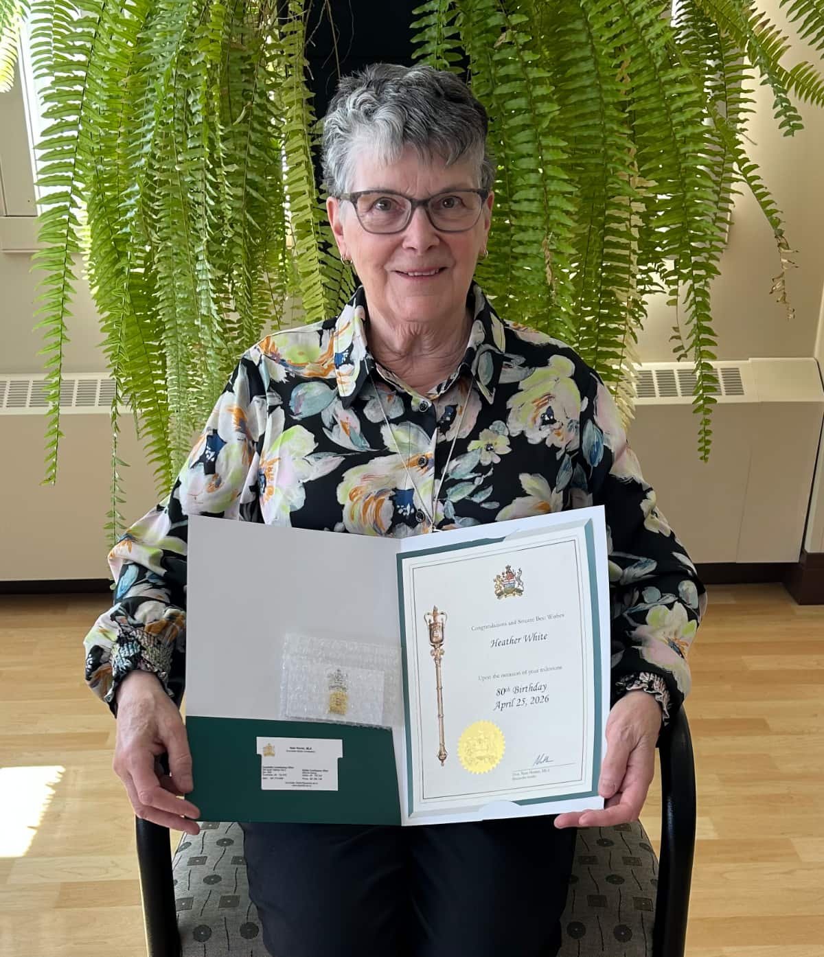 April keeps residents busy at Oyen Lodge