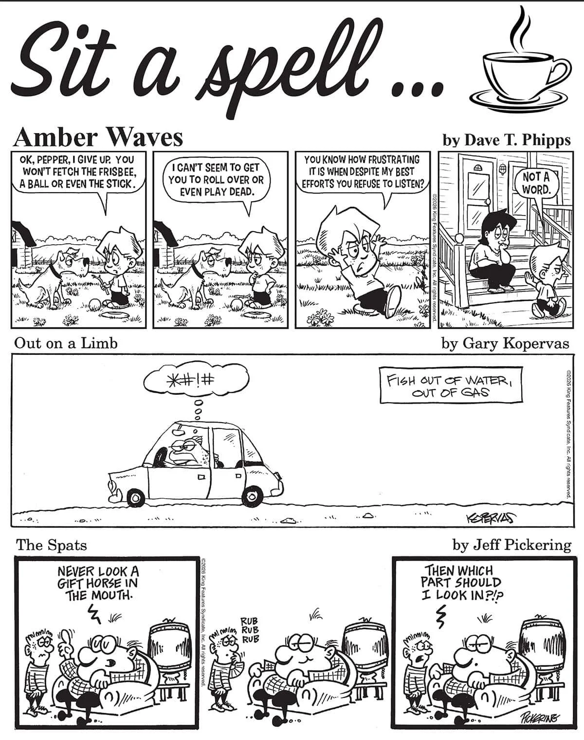 Comics: Not A Word