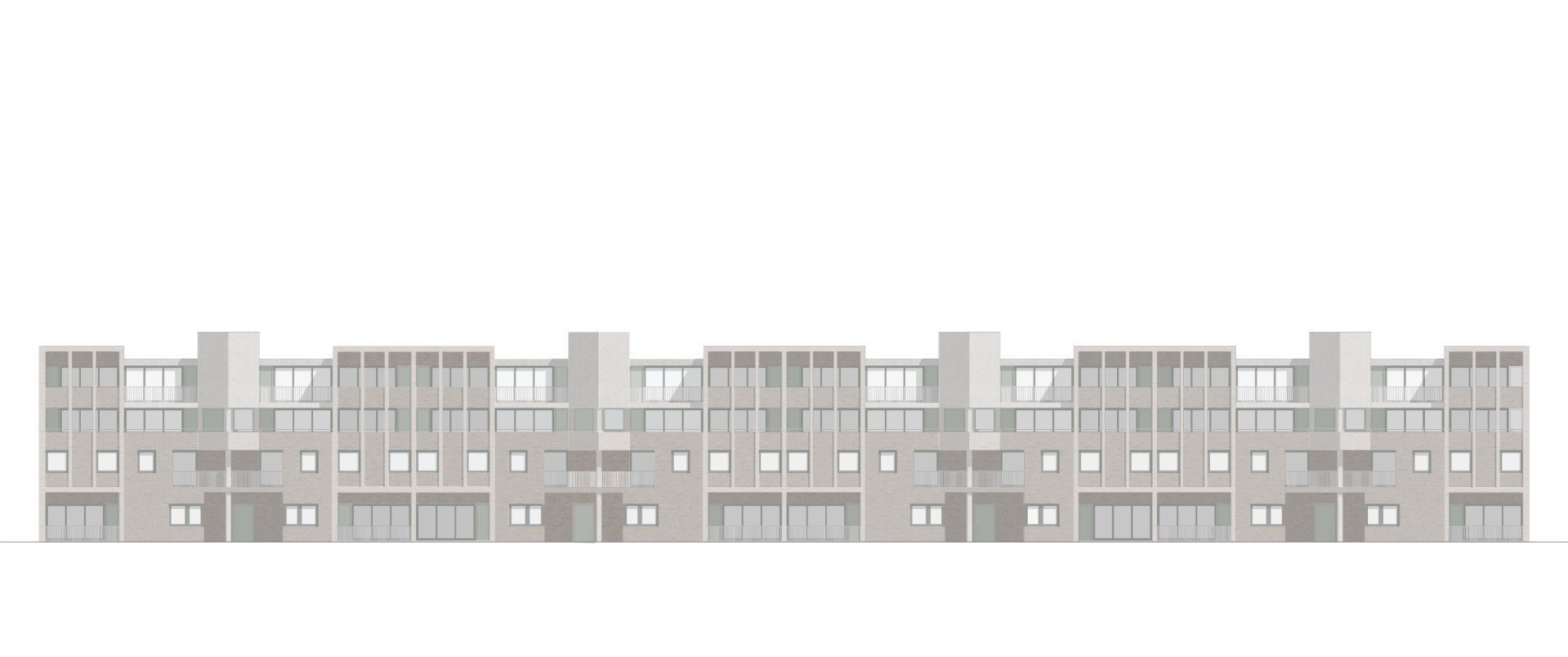  Cohousing Dhooge &amp; Meganck Architectuur 