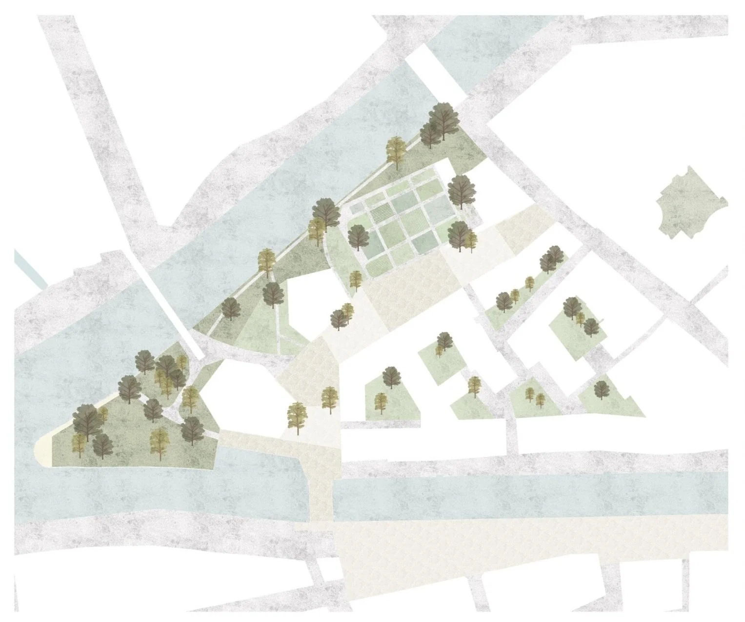 beeld een gezonde stad