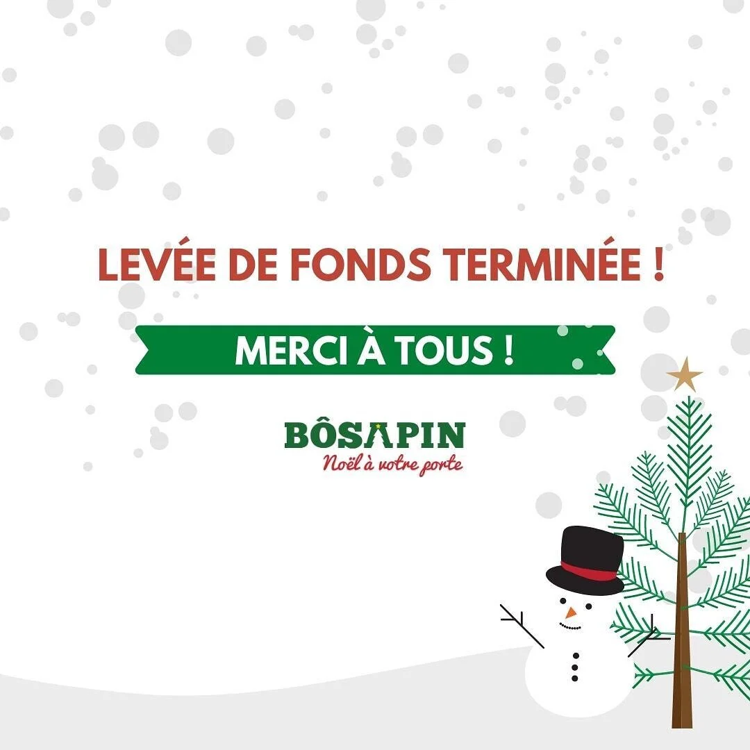 La vente de Sapin de Noël en collaboration avec BôSapin est maintenant TERMINÉE ! 🌲 Merci à tous d&rsquo;avoir partagé cette levée de fonds et surtout de nous avoir choisi cette année pour l&rsquo;achat de votre sapin ! 

Nous sommes extrême