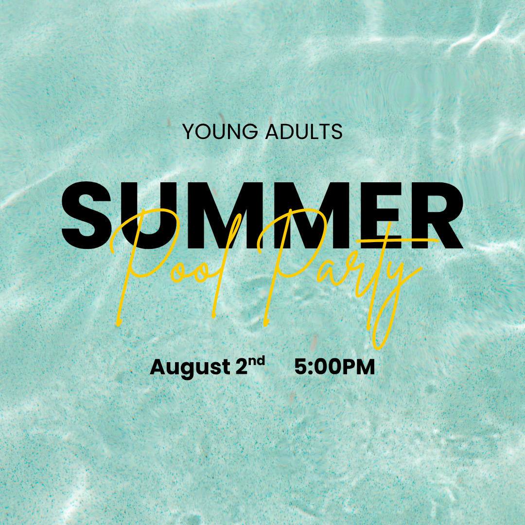Young Adults Pool Party