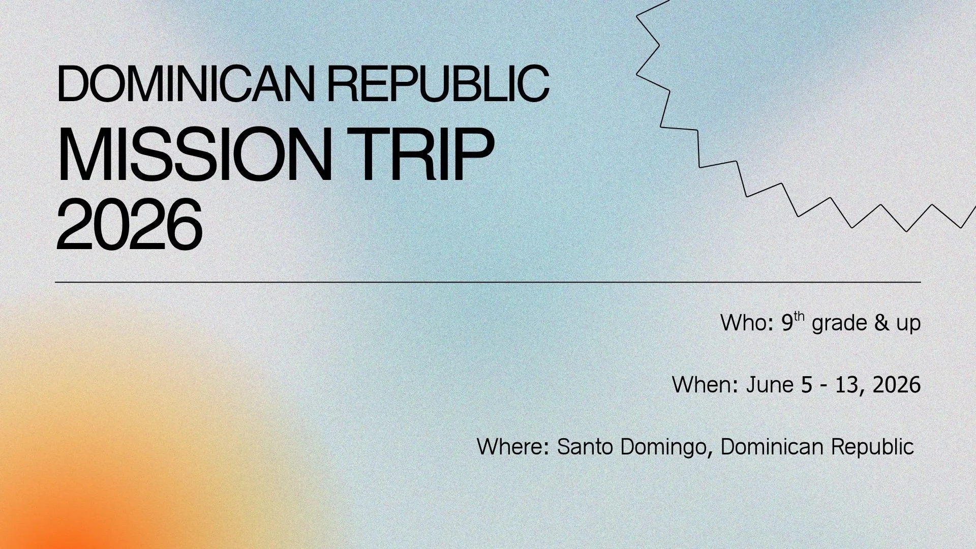 Dominican Republic Missions Trip