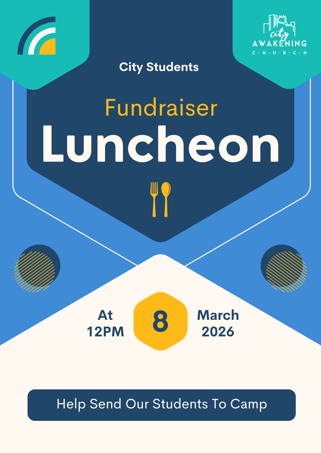 Student Camp Fundraiser Luncheon  3/8/26