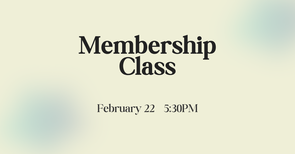 Membership Class