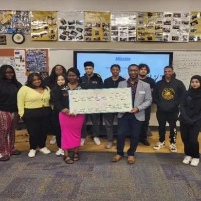 Akron North DECA Youth Philanthropy Group Awards $1500 Grant to Leadership Akron
