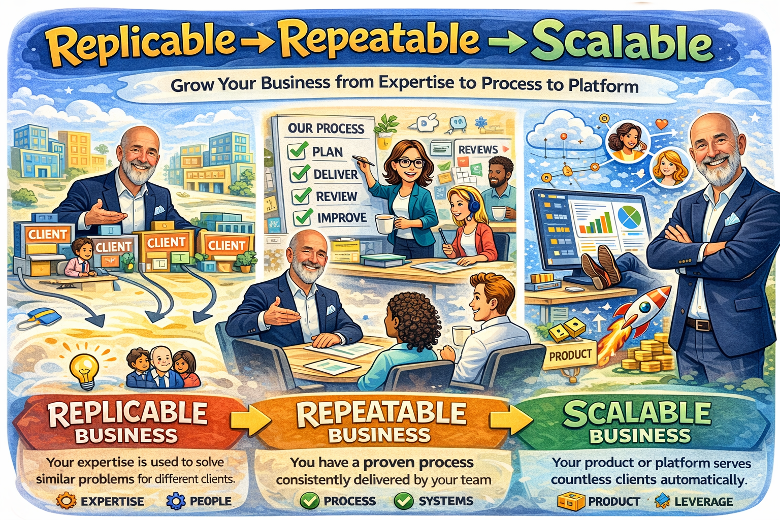 Replicable, Repeatable, or Scalable?