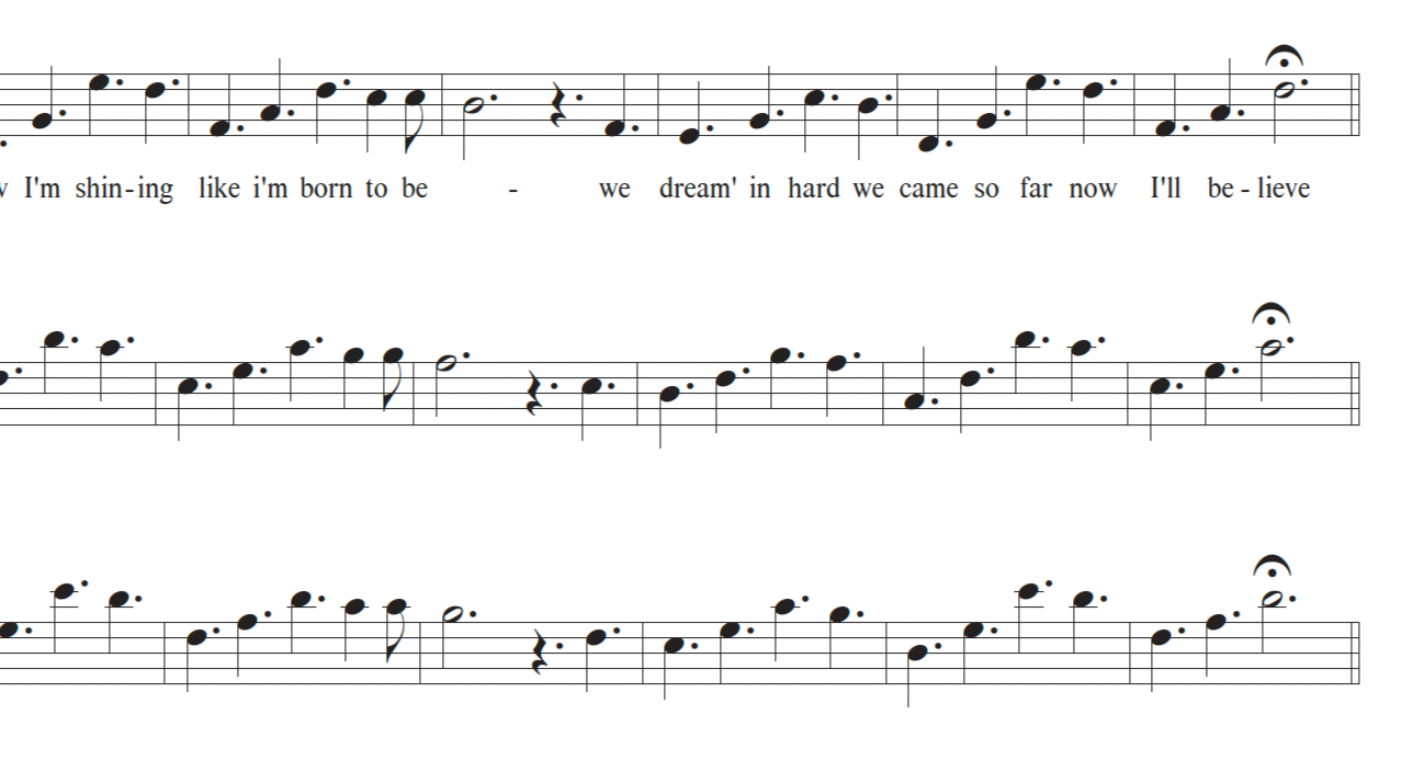 Golden Warmup - MUSX file