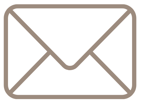 Outline drawing of an envelope