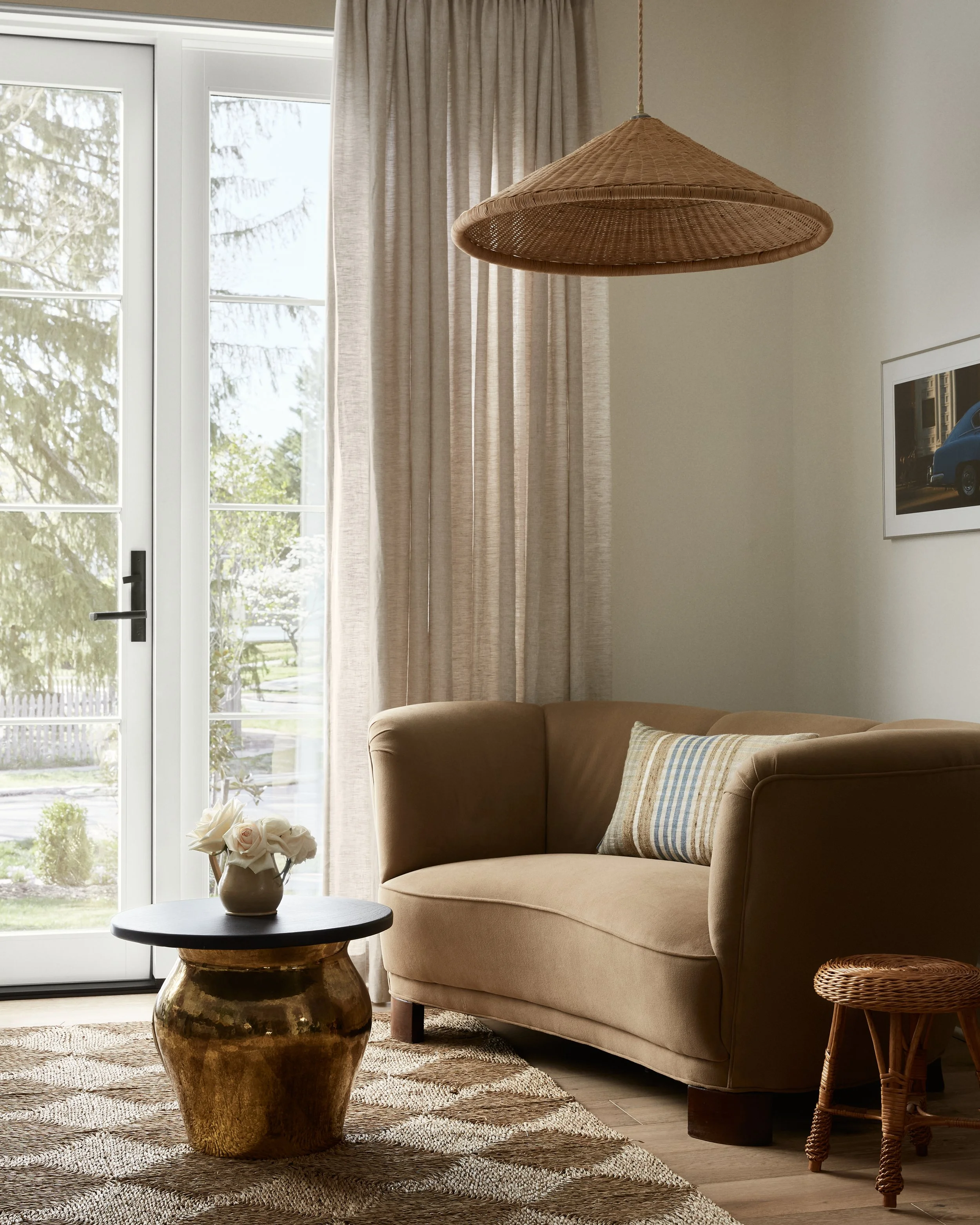 Modern Living Brown Couch