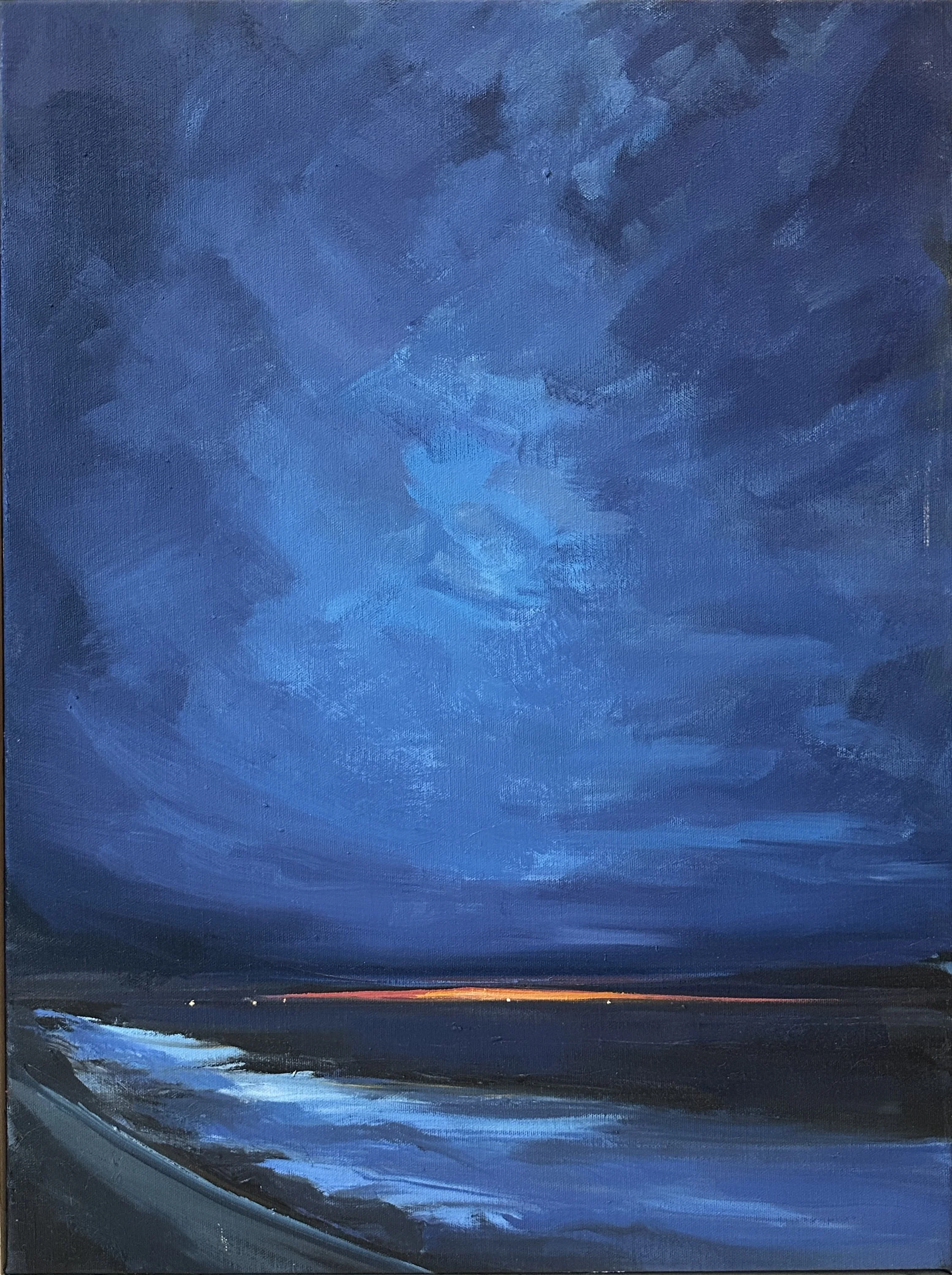 Not Alone. 24" x 18" ooc. $2200. available at Littlefield Gallery