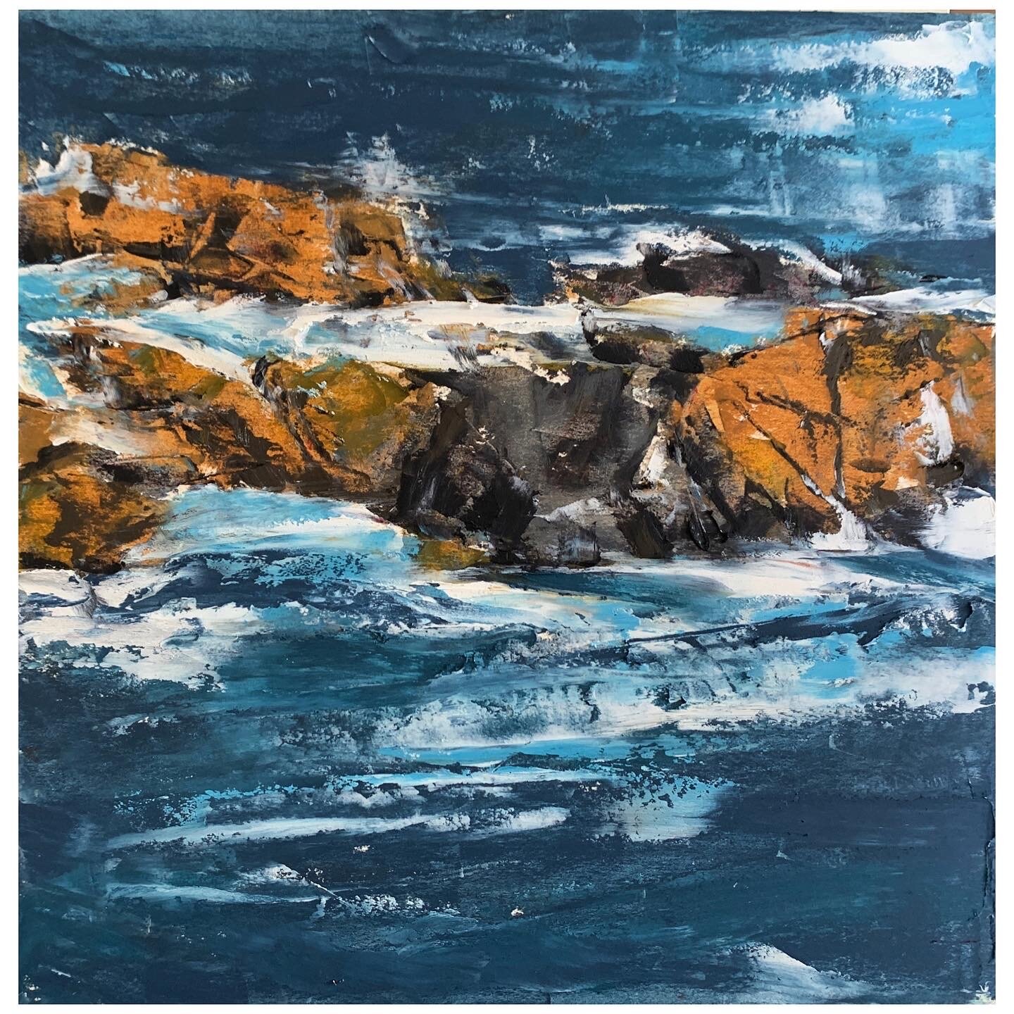 oil pastel 8x8