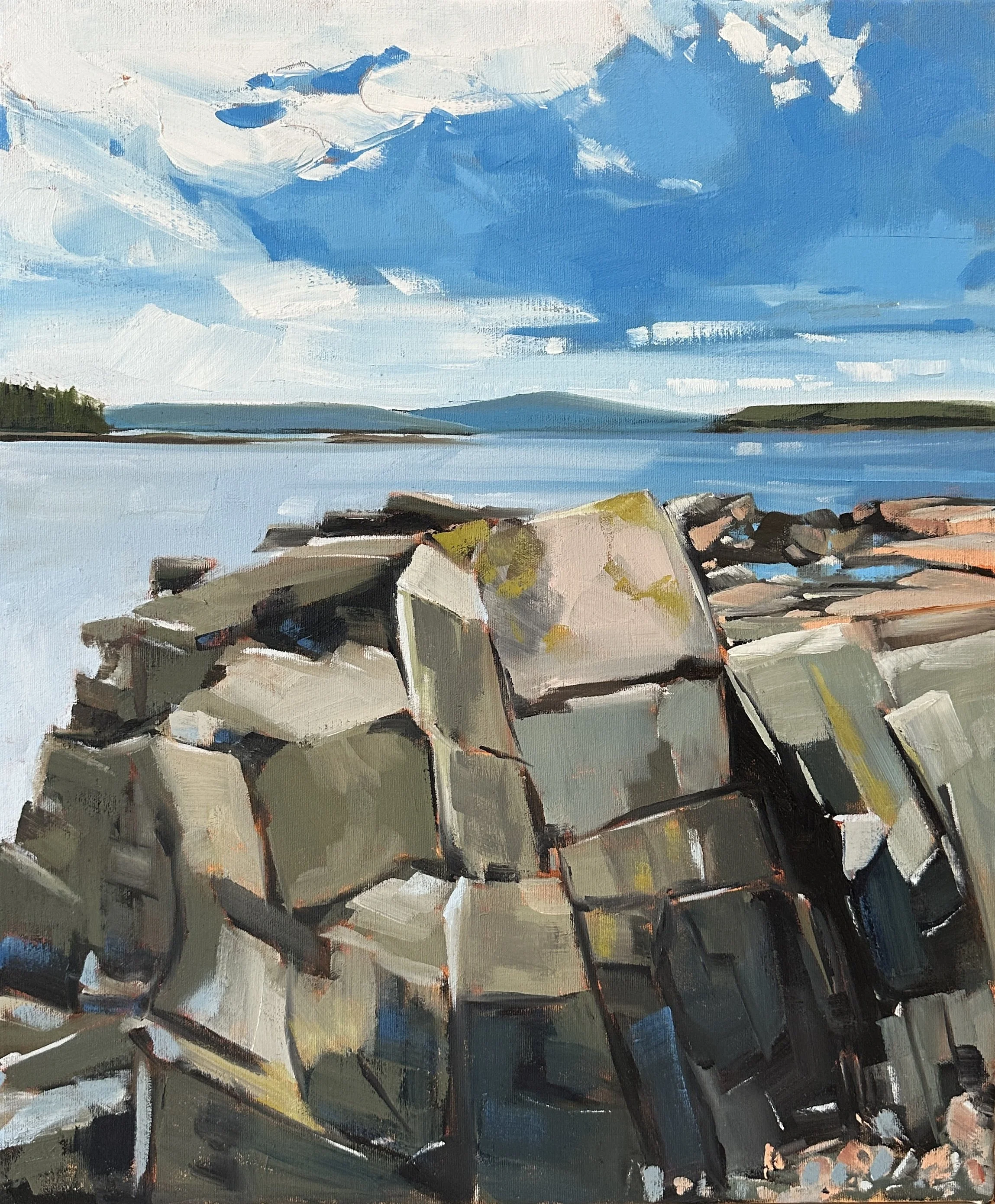 Grindstone Path. 24" x 20" ooc. $2200. available at Littlefield Gallery