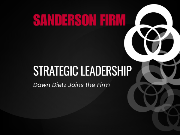 Sanderson Firm Welcomes Dawn Dietz as Vice President, Settlement Strategy