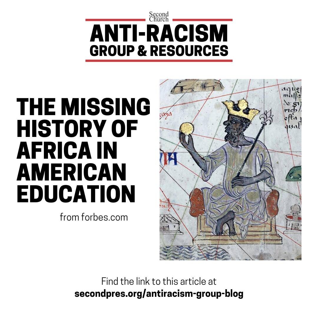 A new article recommendation from Second's anti-racism group &gt;&gt;&gt; Find it at secondpres.org/antiracism-group-blog (link in bio)