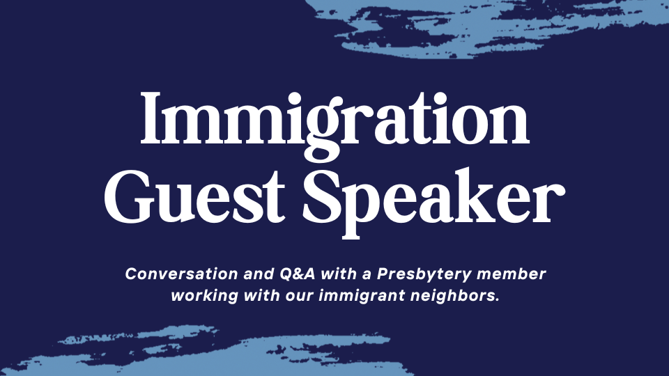 Immigration Guest Speaker