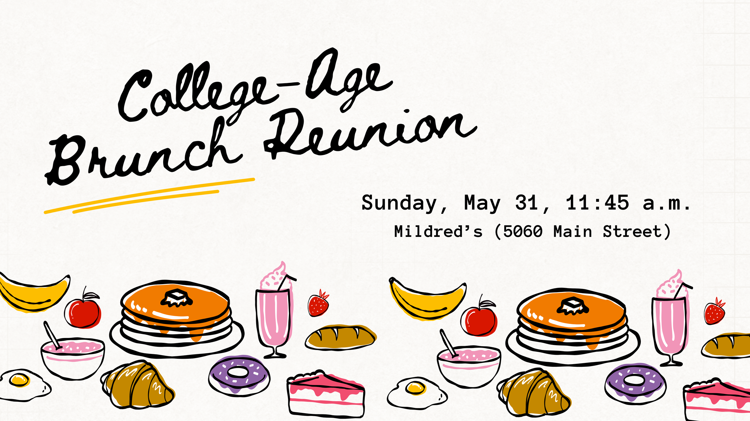 College-Age Brunch Reunion