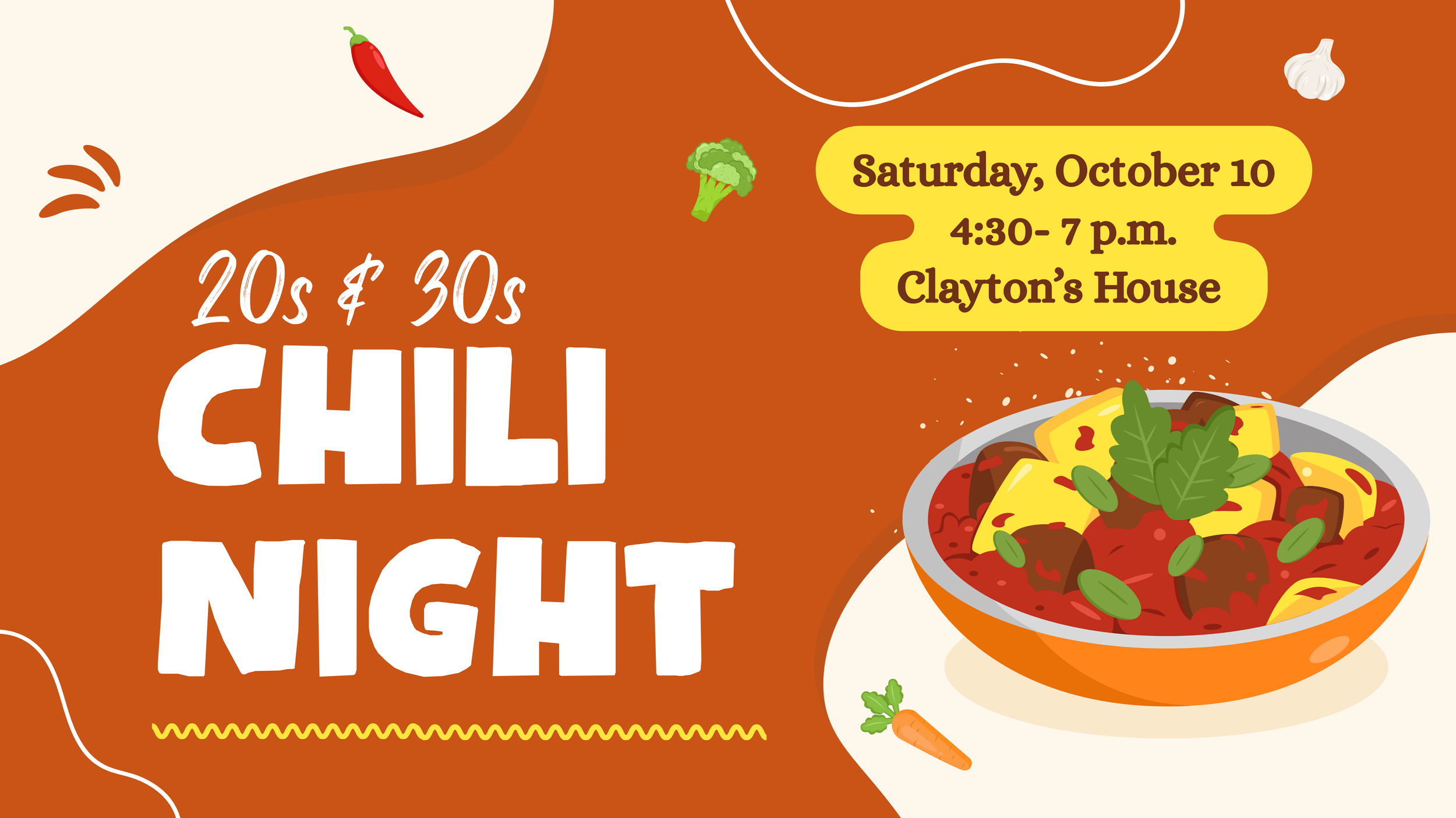 20s & 30s Fall Chili Night