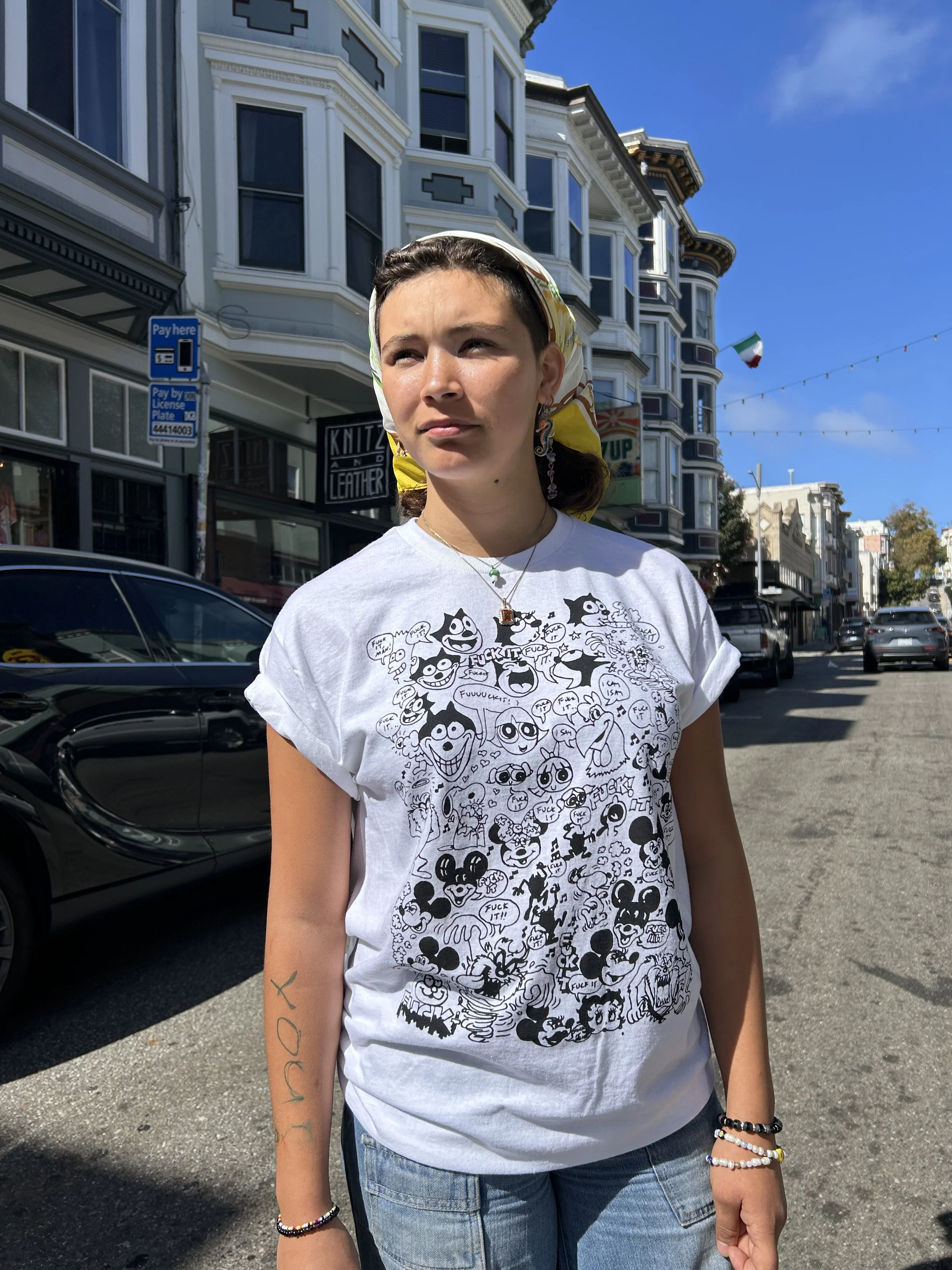 Dirty Clouds Fuck It Tee
