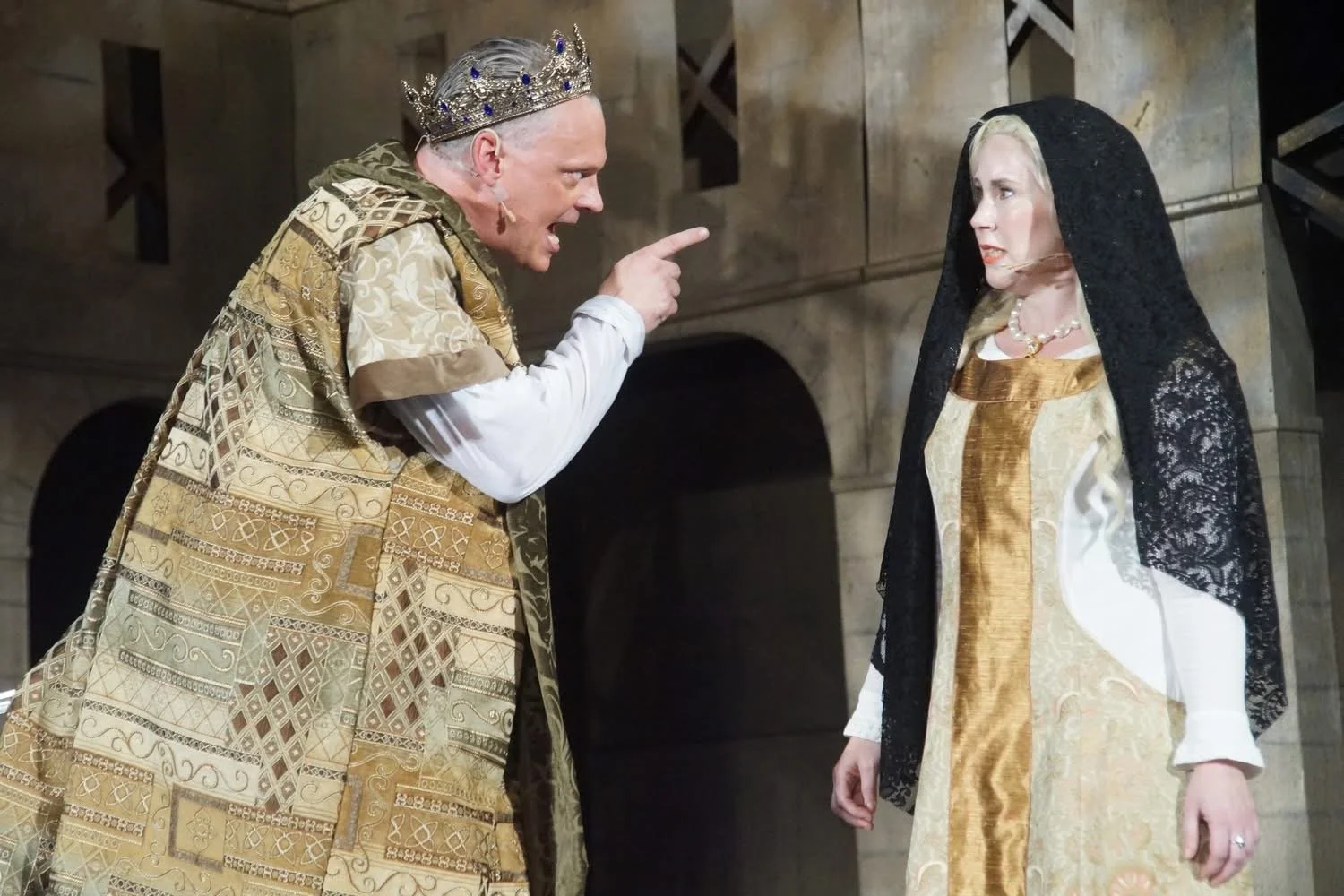 Queen Elizabeth, Richard III, Shakespeare in Delaware Park