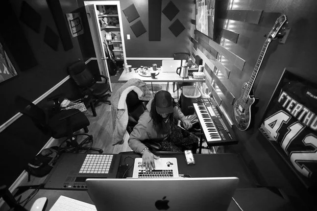 Popular hip-hop artist Benji. returns to Pittsburgh recording studio