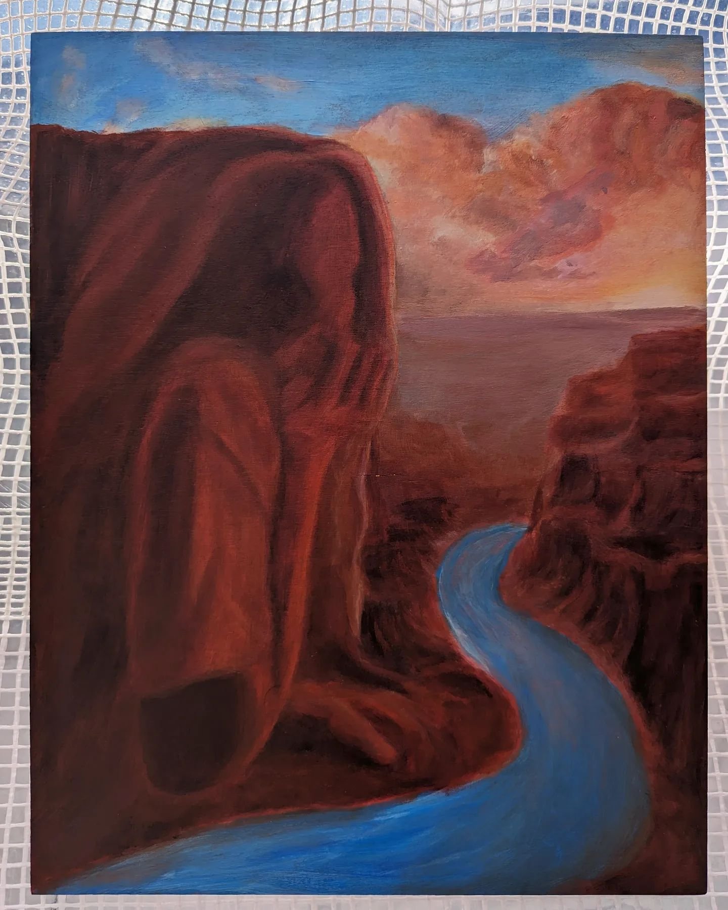 Vista
11&quot; x 14&quot;
acrylic on wood cradled panel