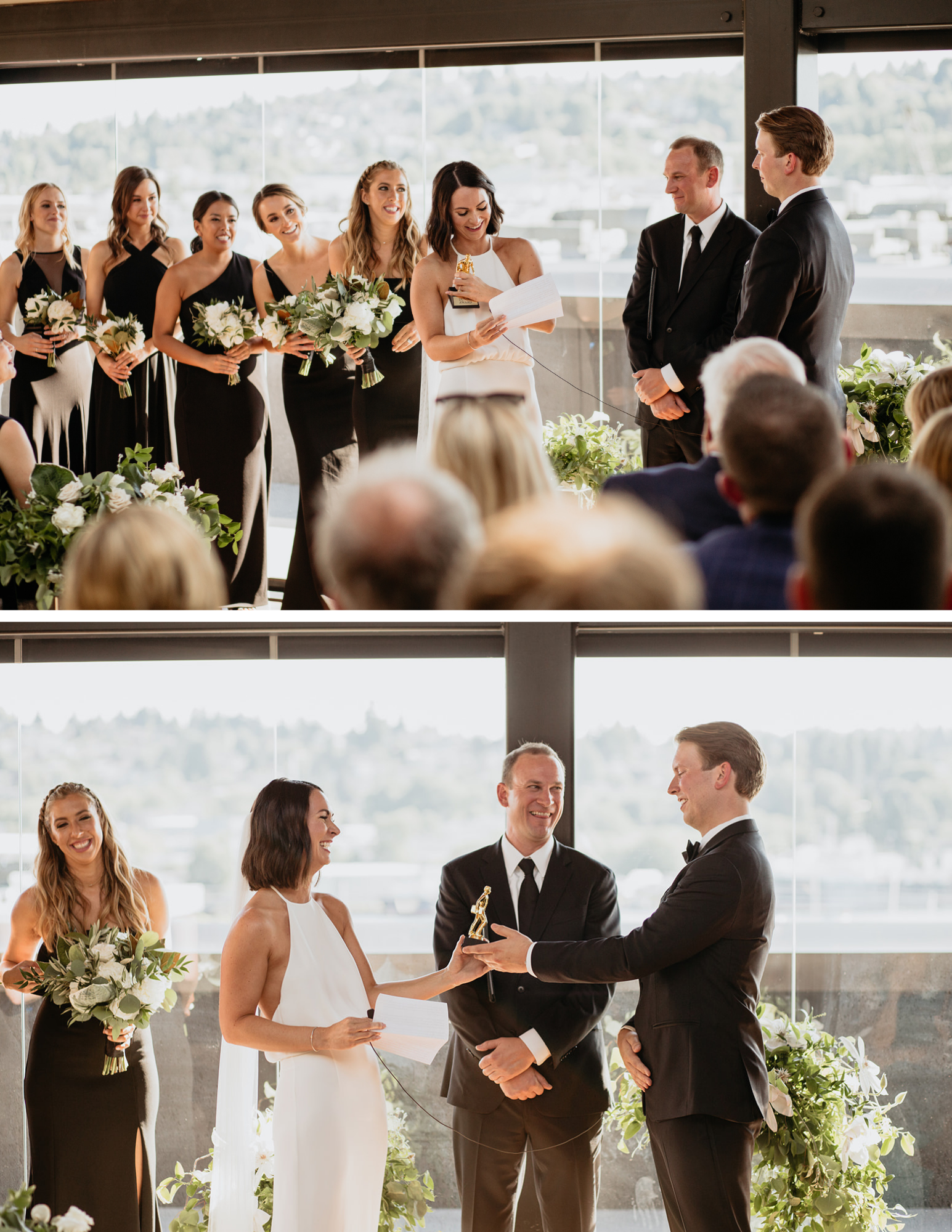 Sublime Stems | Seattle | Florist | Justin Worrall Photography | Olympic Rooftop Pavilion | Wedding Wise