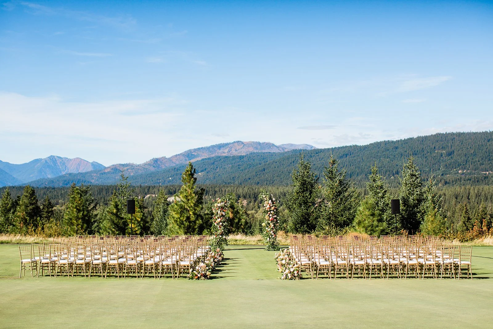Central Washington Golf Course Wedding, Cle Elum, WA