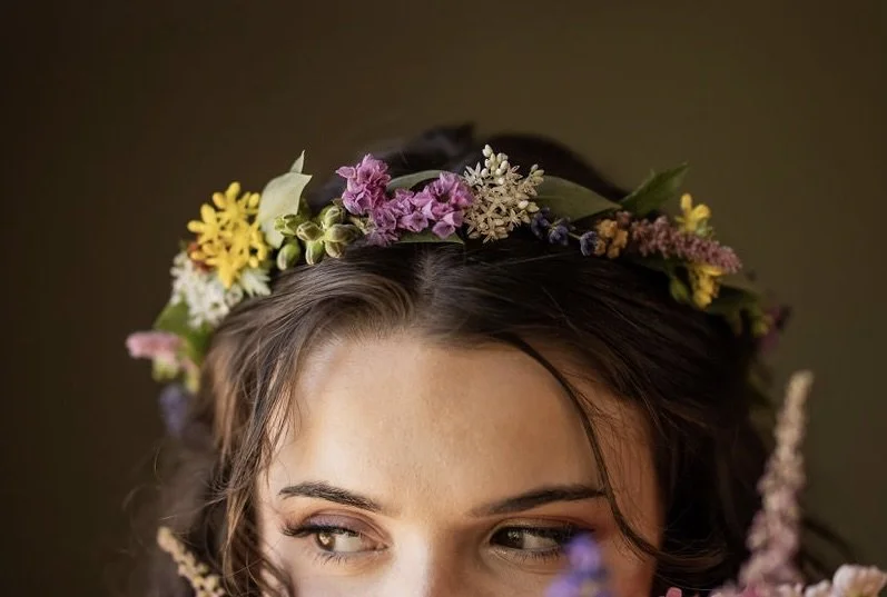Petite Floral Crown