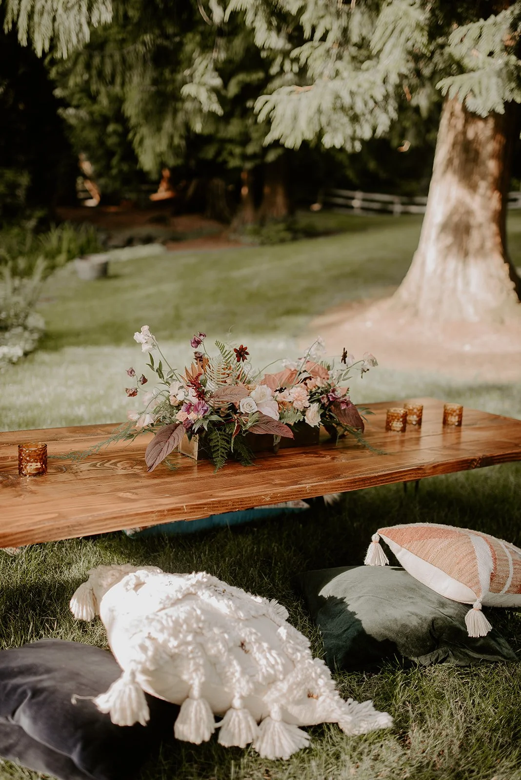 Long and Low Centerpiece