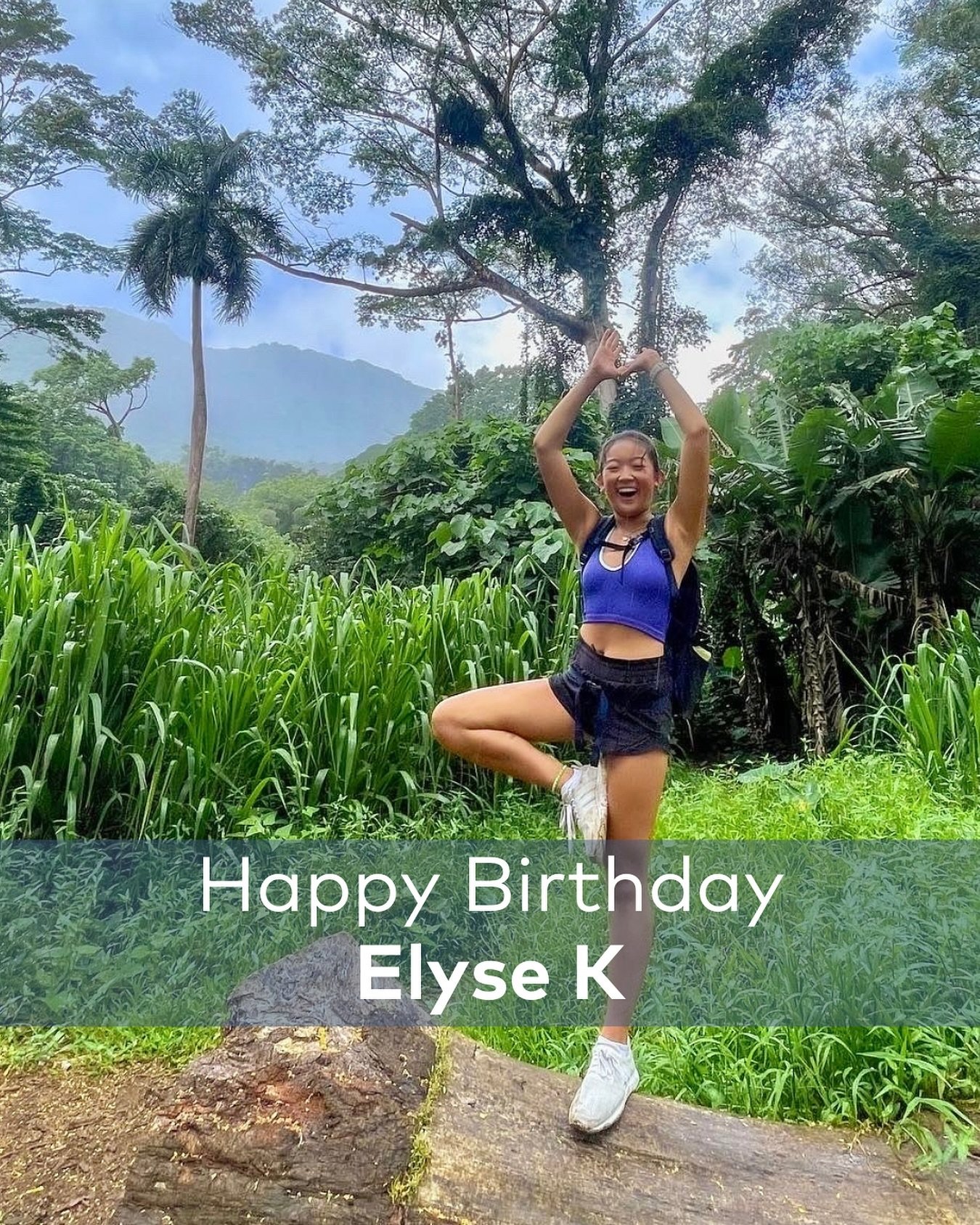 Happy birthday @elysekkim !!!

Elyse is fun, goofy, inquisitive and kind. She is an entrepreneur and a very hard worker who loves learning about the body and all of the cool things it can do.

Three fun facts about Elyse:
1. She is a psych/business m