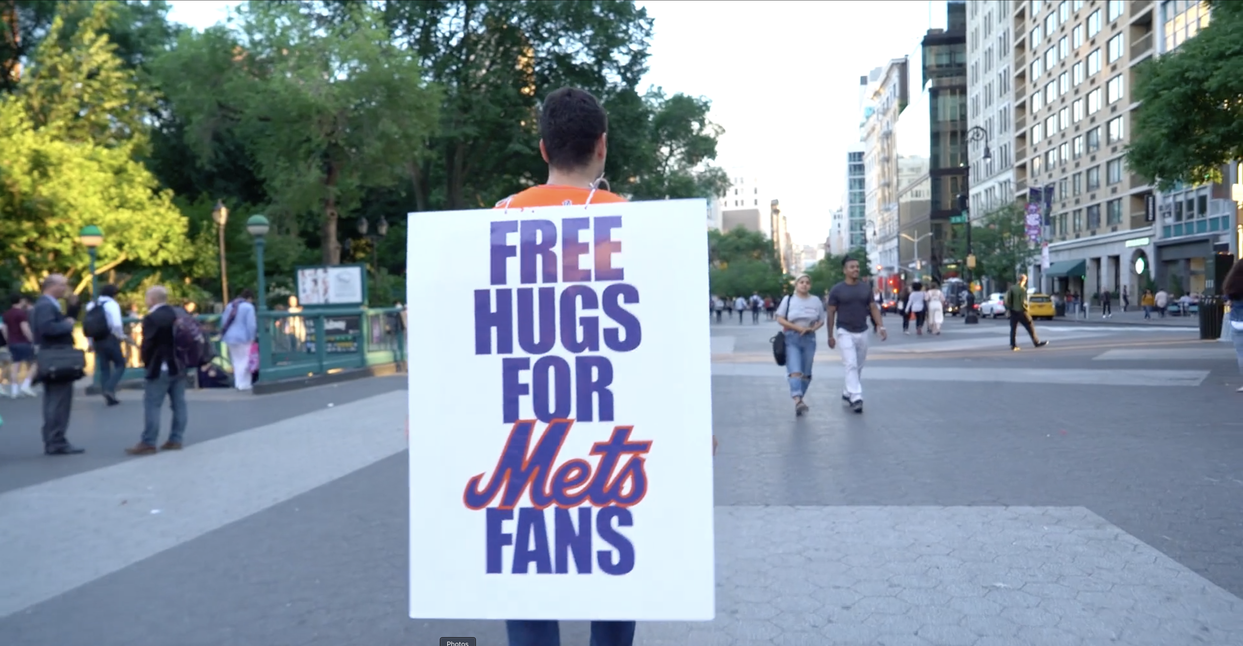 Free Hugs for Mets Fans