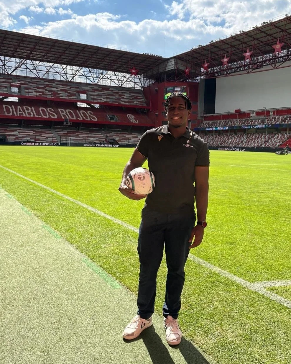 Nasir Rogers, Duet and SNHU Alumni and FIFA World Cup employee