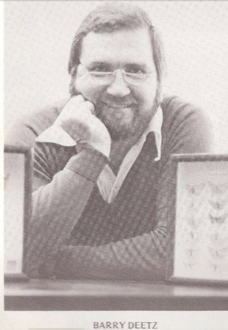 Barry Deetz, Biology 1965-1986