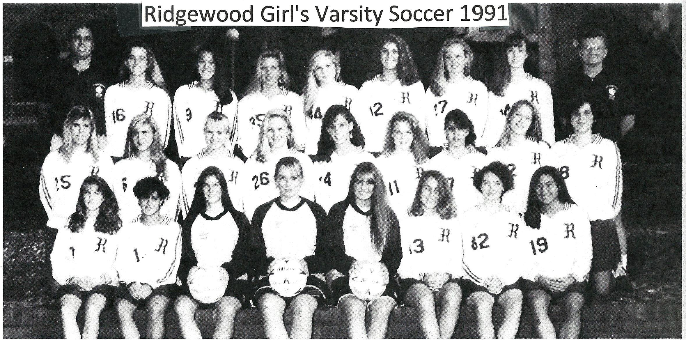 1991 Girls’ Soccer Team