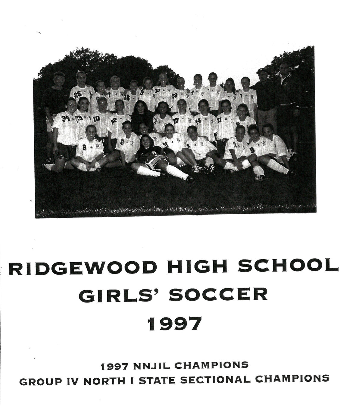 1997 Girls’ Soccer Team