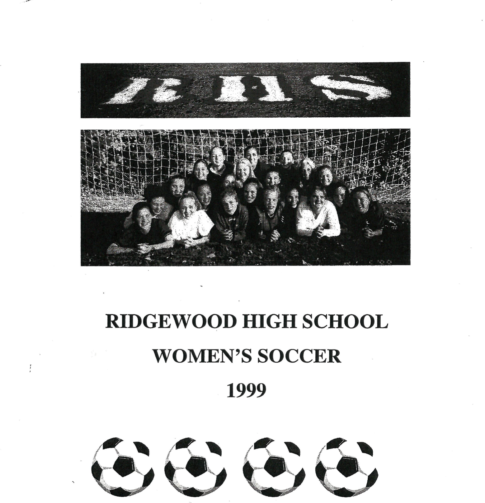 1999 Girls’ Soccer Team