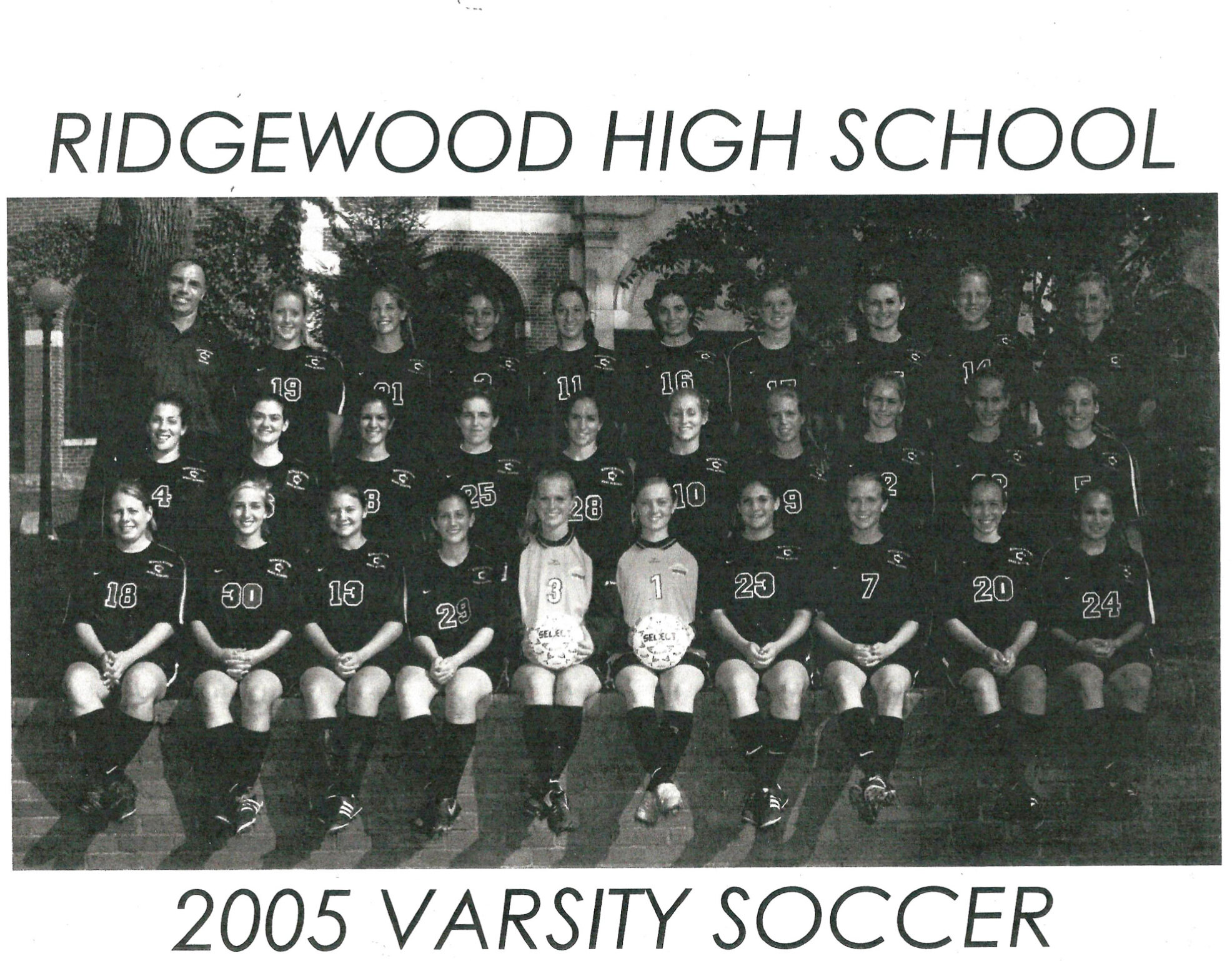 2005 Girls’ Soccer Team