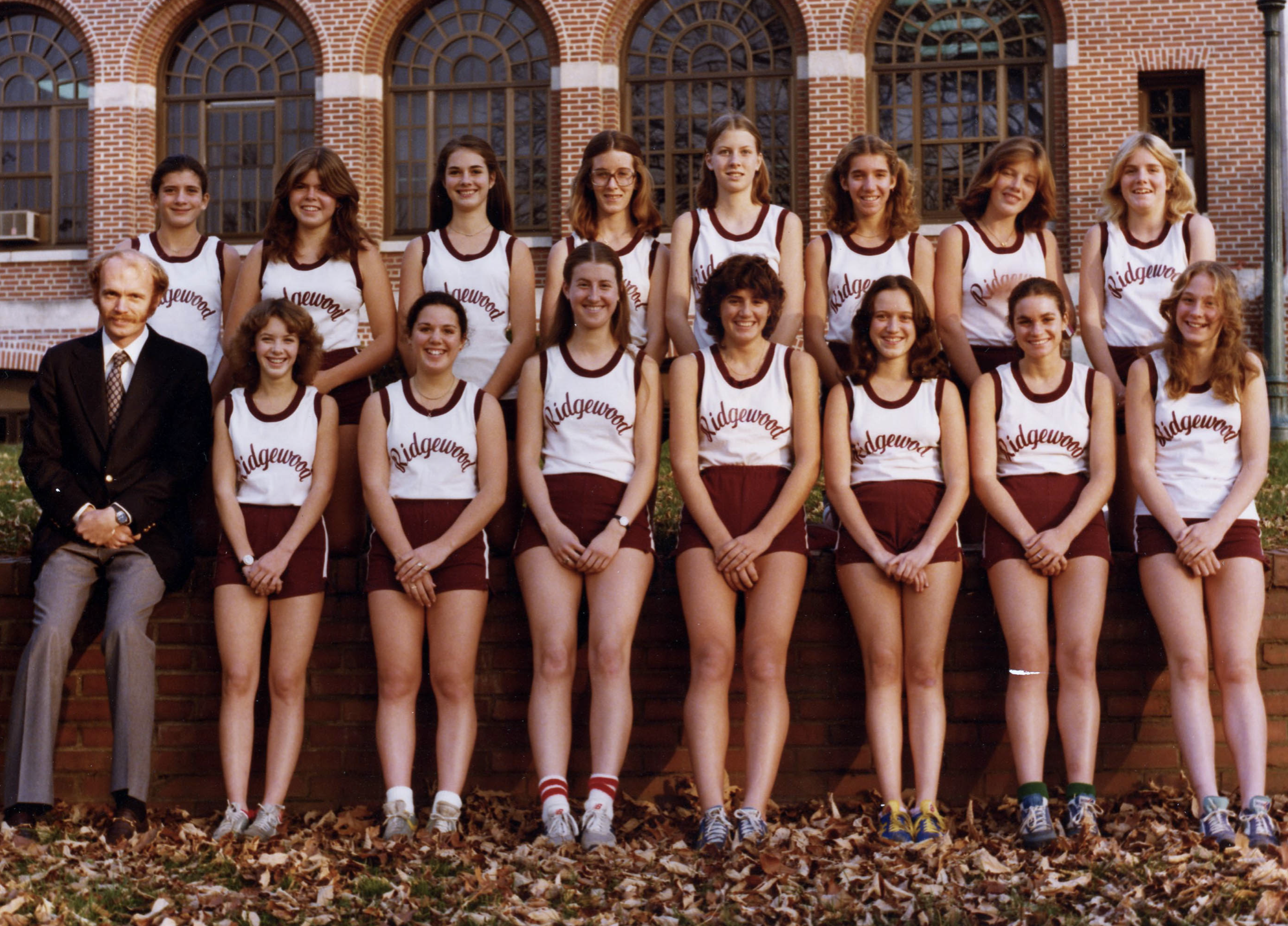 1979 Girls’ Cross Country TeamCoach Jacob Brown