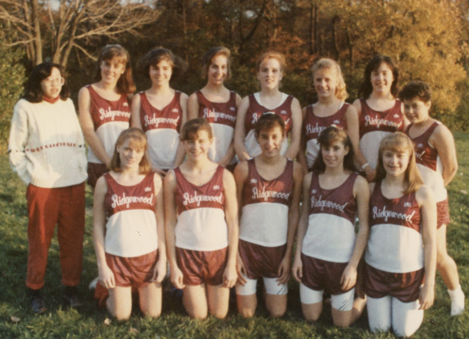 1988 Girls’ Cross Country TeamCoach Jacob Brown