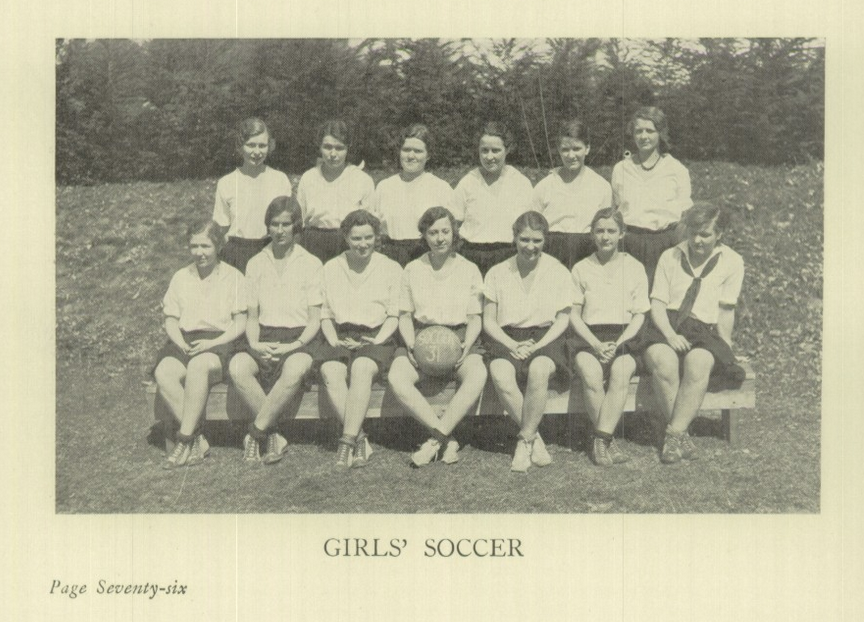1931 Girls’ Soccer Team