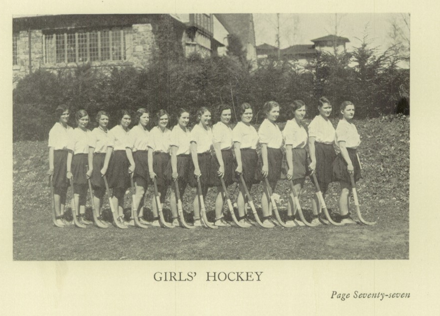1931 Girls’ Field Hockey Team