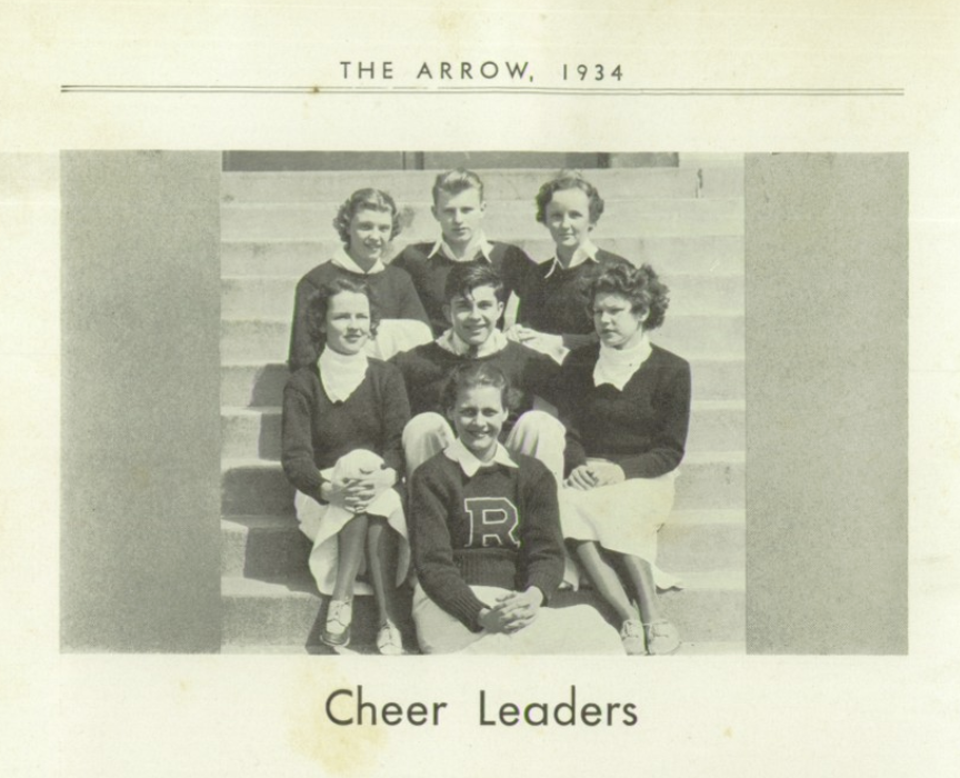 1933-34 Cheer Leaders