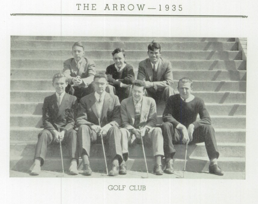 1935 Boys’ Golf Team