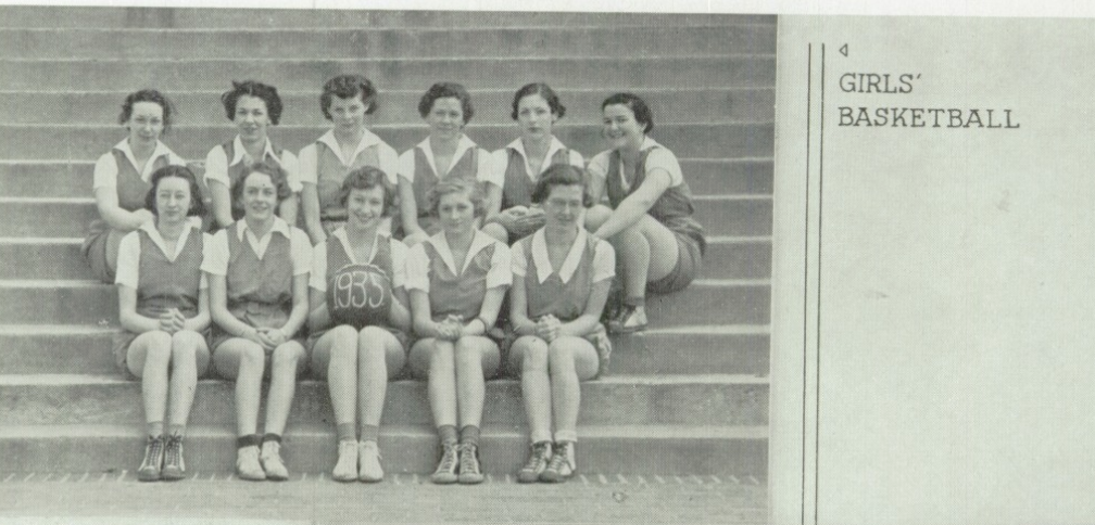 1935 Girls’ Basketball Team