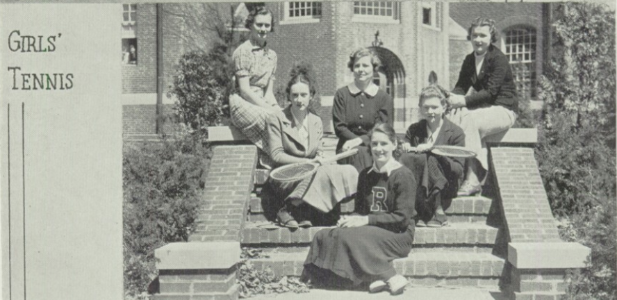 1936 Girls’ Tennis Team