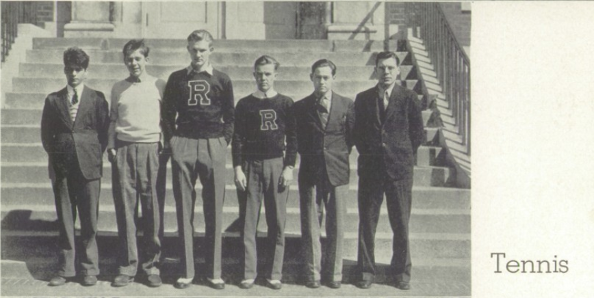 1937 Boys’ Tennis Team