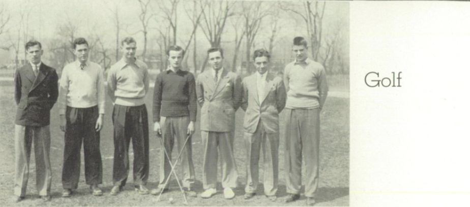 1939 Boys’ Golf Team